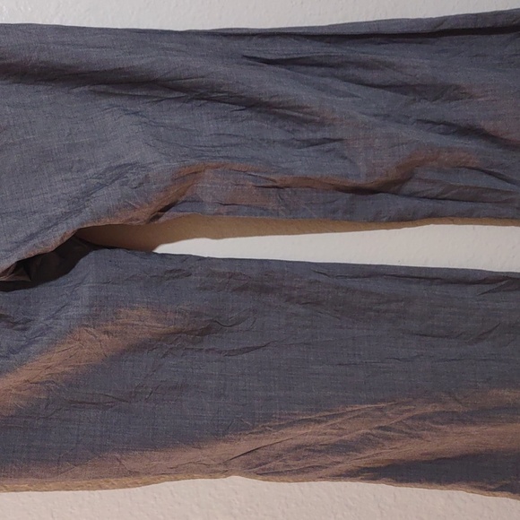 SLIGHTLY USED BANANA REPUBLIC MARTIN FIT PANTS SIZE 4 COLOR GRAY 85%WOOL 15%SILK - Picture 8 of 10